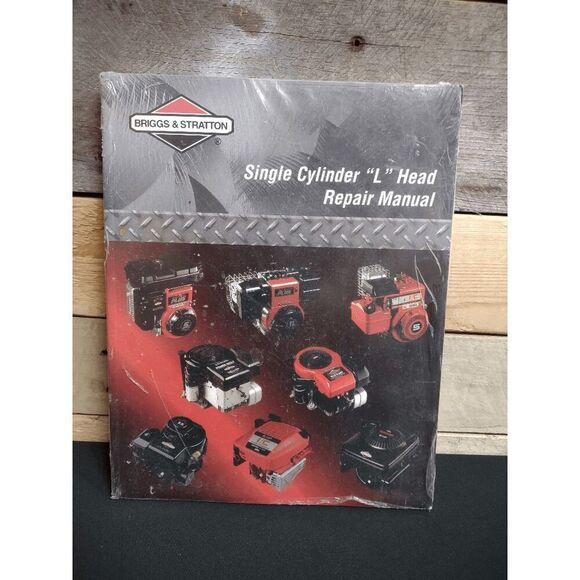 NEW Briggs & Stratton Single Cylinder "L" Head Repair Manual 270962-6/99 - Picture 1 of 2